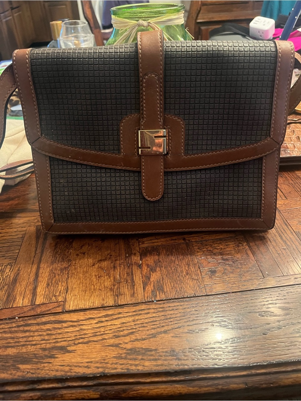 1970s Vintage Serapian Stepan crossbody bag